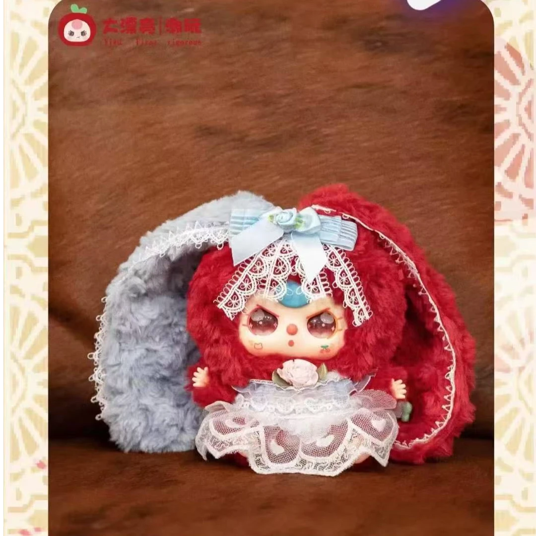娃三岁莉莉兔小镇4代系列潮玩盲盒礼物摆件包挂
