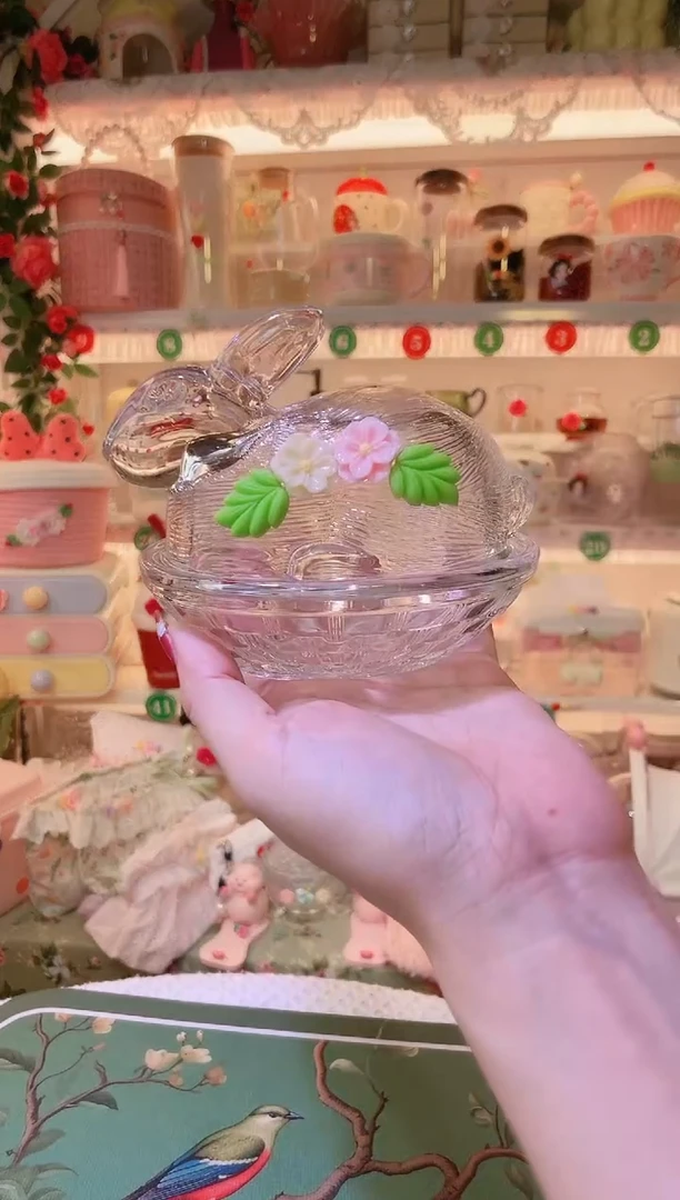 玉兔烟灰缸——手工制作品质好！