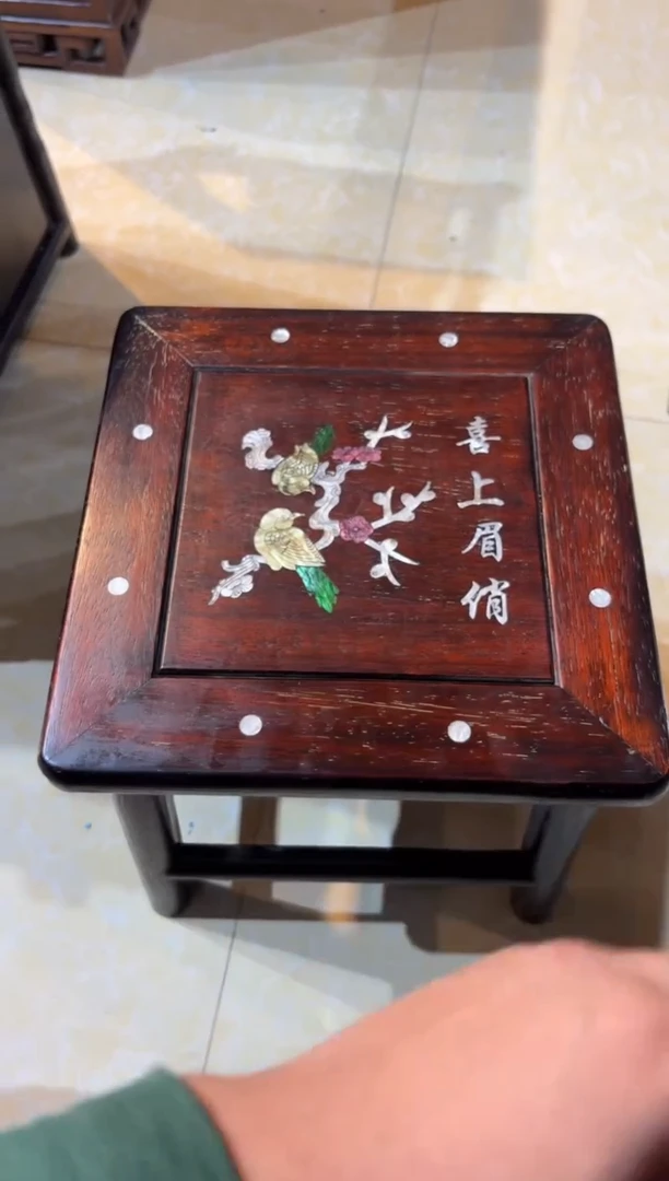 木木紫檀木富贵凳木木