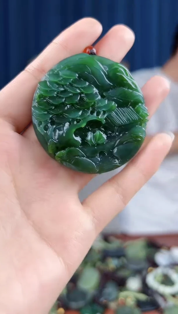 未镶嵌和田玉挂件拍一发一，多样性发货