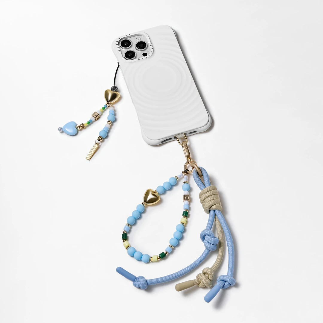 CASETiFY 海风编织 三合一手机链 适用全系列手机挂链（送垫片）