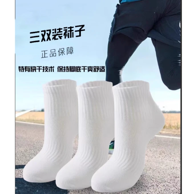 透气常规秋季运动袜