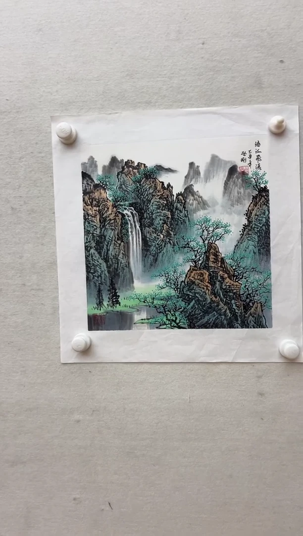 国画白启刚-1平尺-国画作品