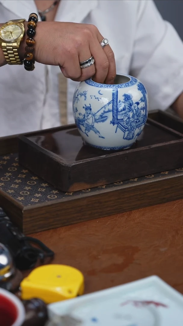 青花人物水洗洗洗