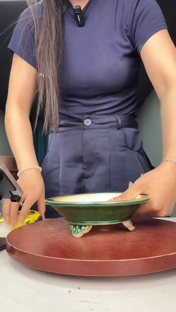 紫砂花盆浅草紫砂花盆