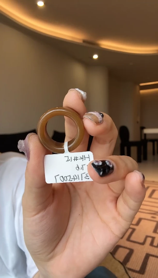 【闪购商品】和田玉戒指未镶嵌15码全糖