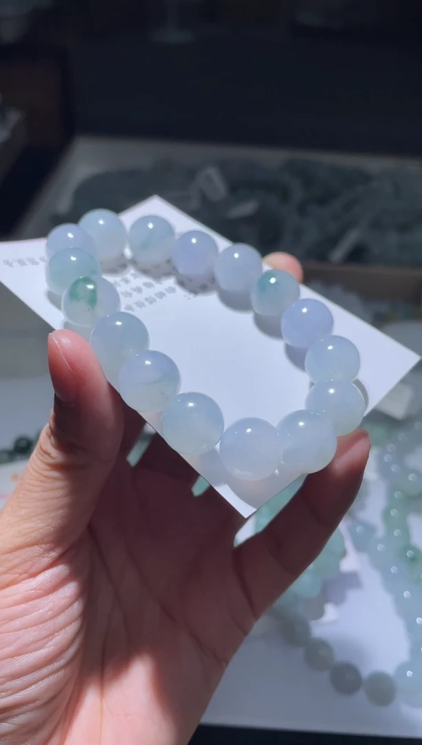 未镶嵌定制翡翠翡翠手串