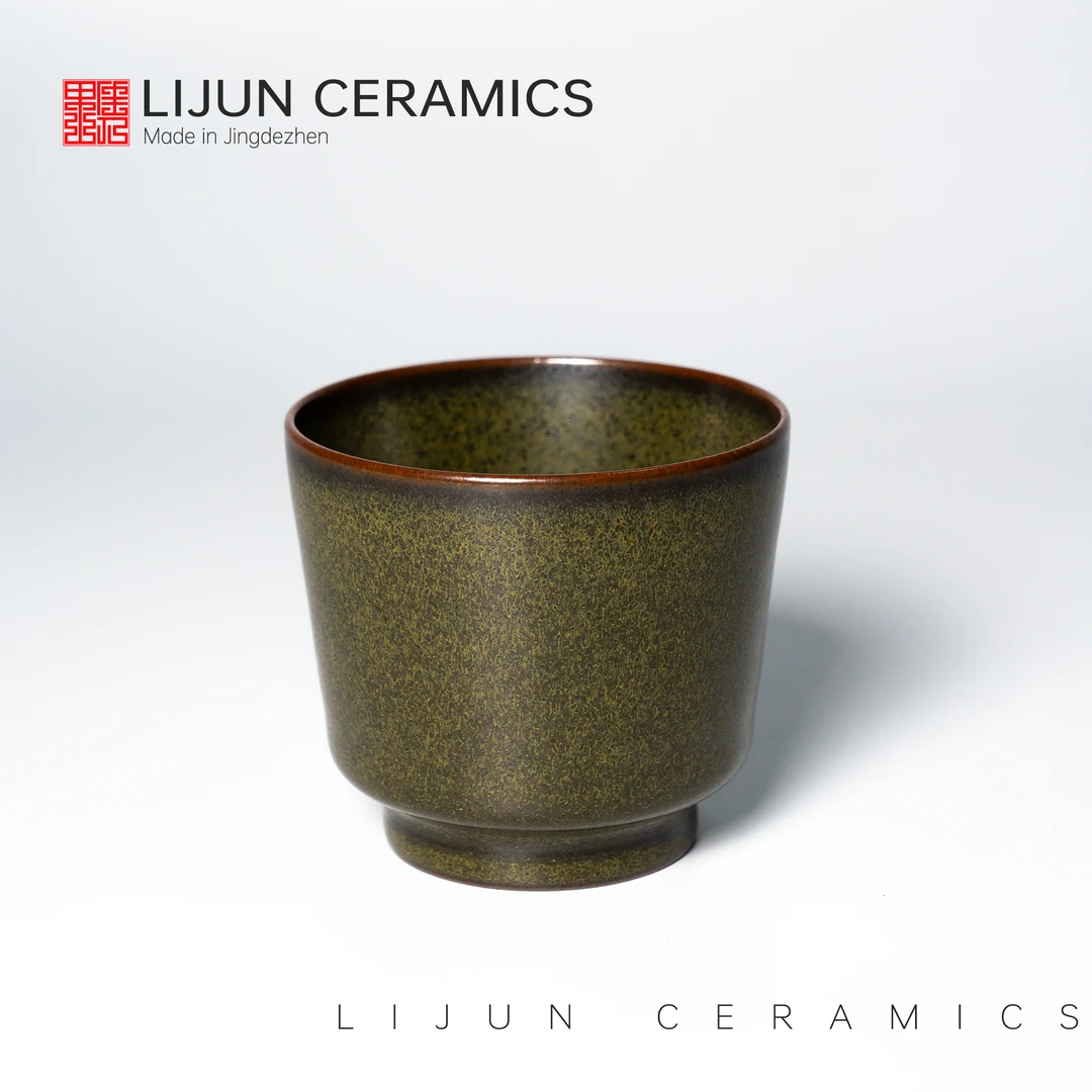 【春季特惠】茶叶末釉主人杯 100ml 喝茶品茶 景德镇手工柴窑