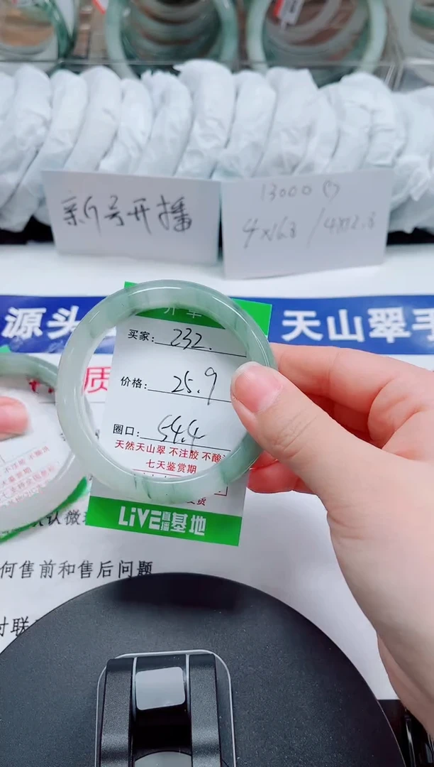 未镶嵌手镯石英质玉232-53/54
