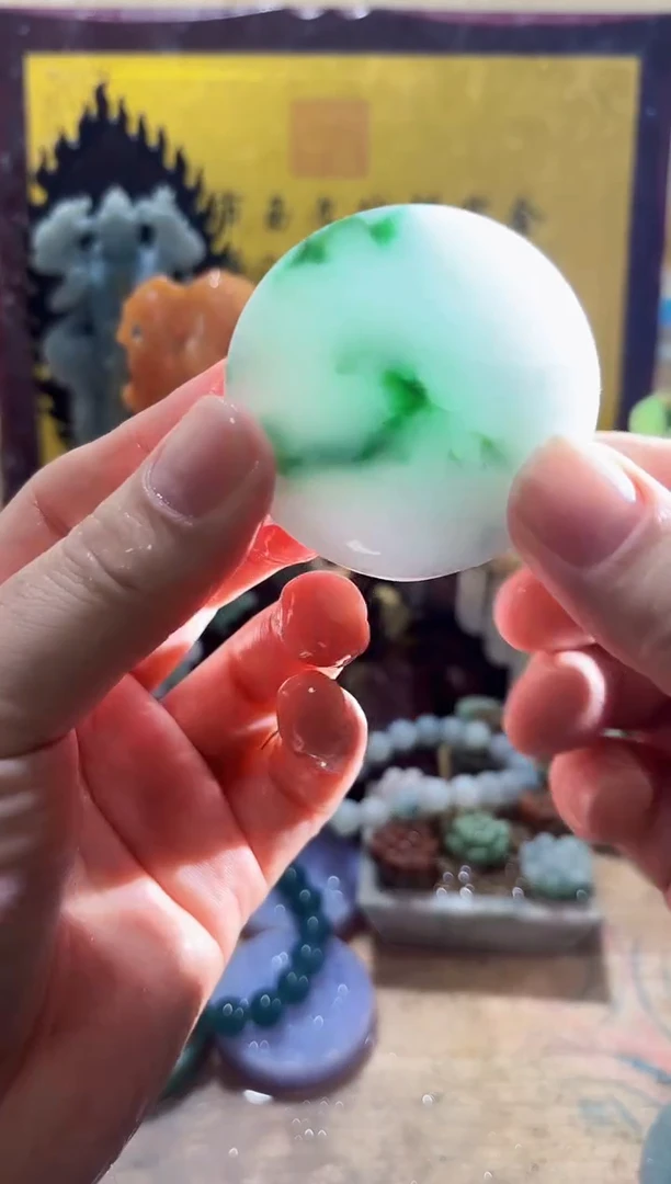 未镶嵌挂件翡翠A货常璀8212