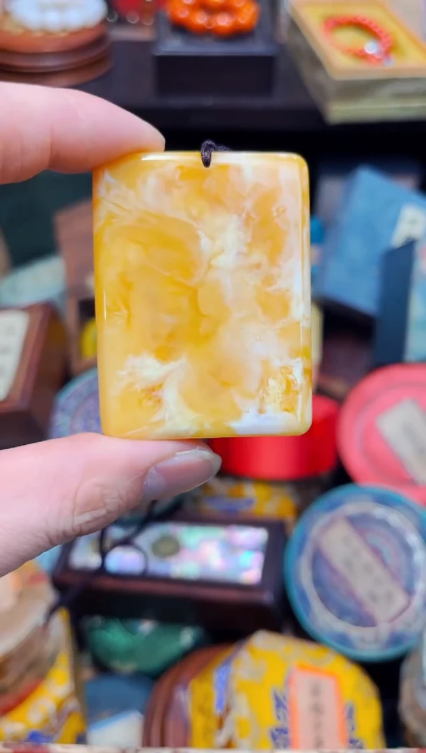 【闪购商品】蜜蜡裸石未镶嵌W瑞哥专属高端精品37