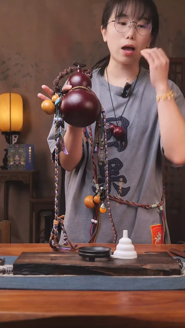 1529号精品大漆葫芦防腐防渗装水茶酒