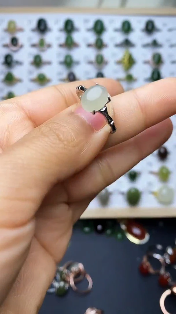 【闪购商品】和田玉戒指未镶嵌1