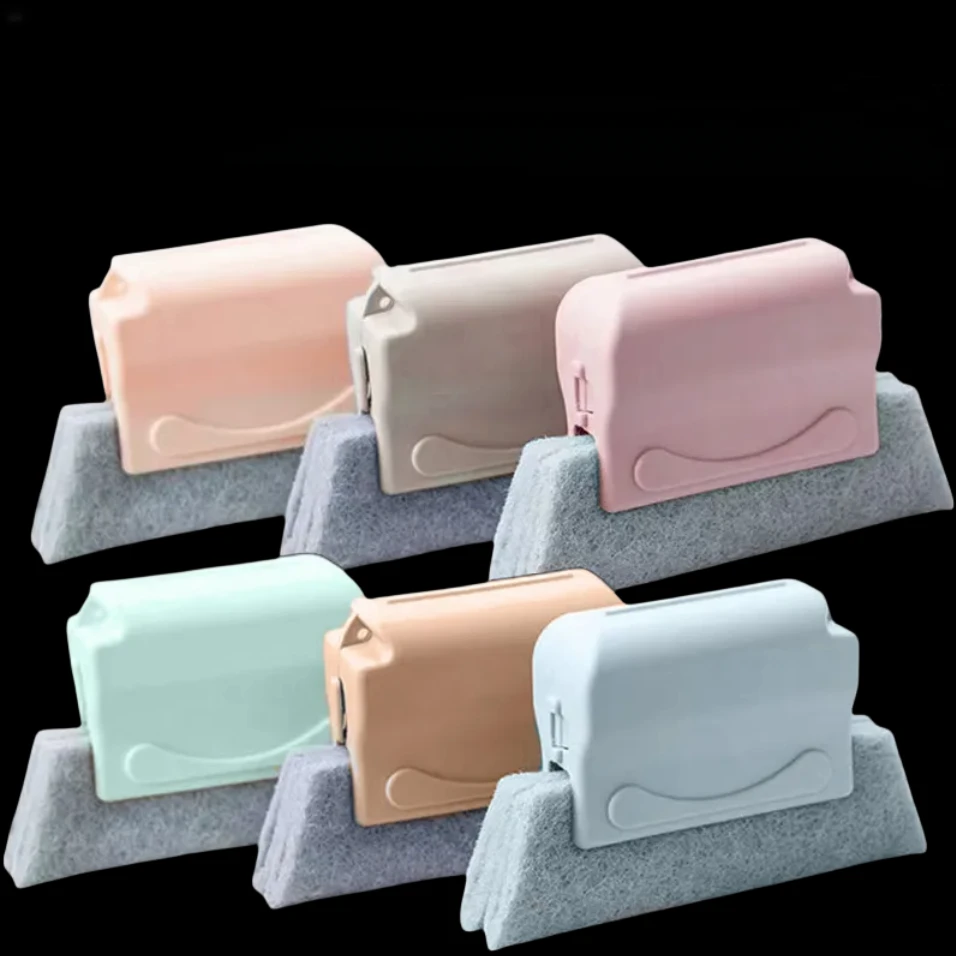 点砚扫窗槽百洁布缝隙清洁刷门窗户凹槽沟死角窗台清理多功能刷子