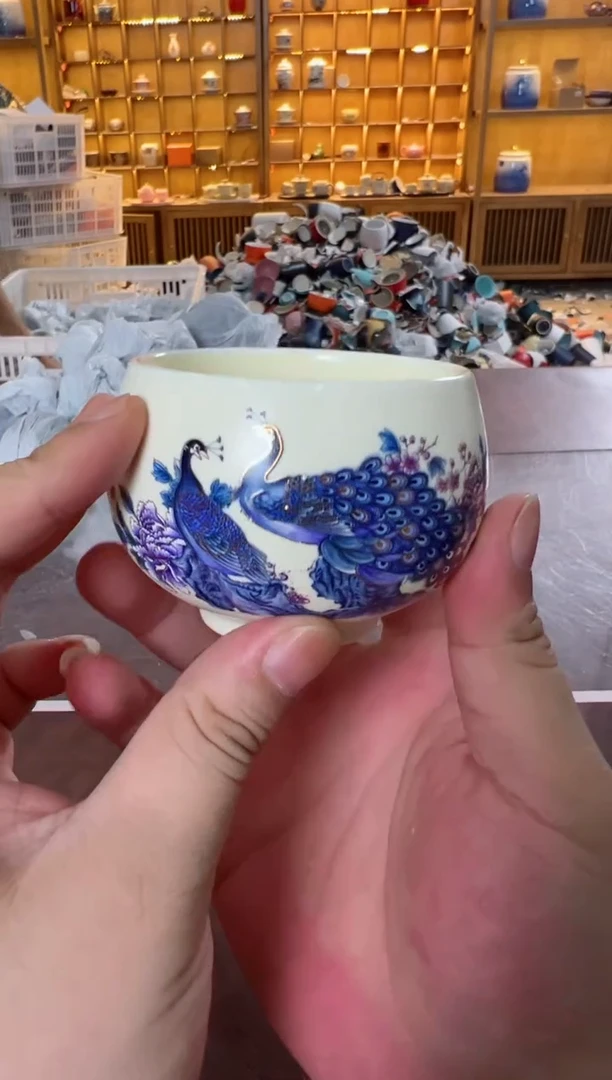 瓷片鸣盏居11111111变色牡丹