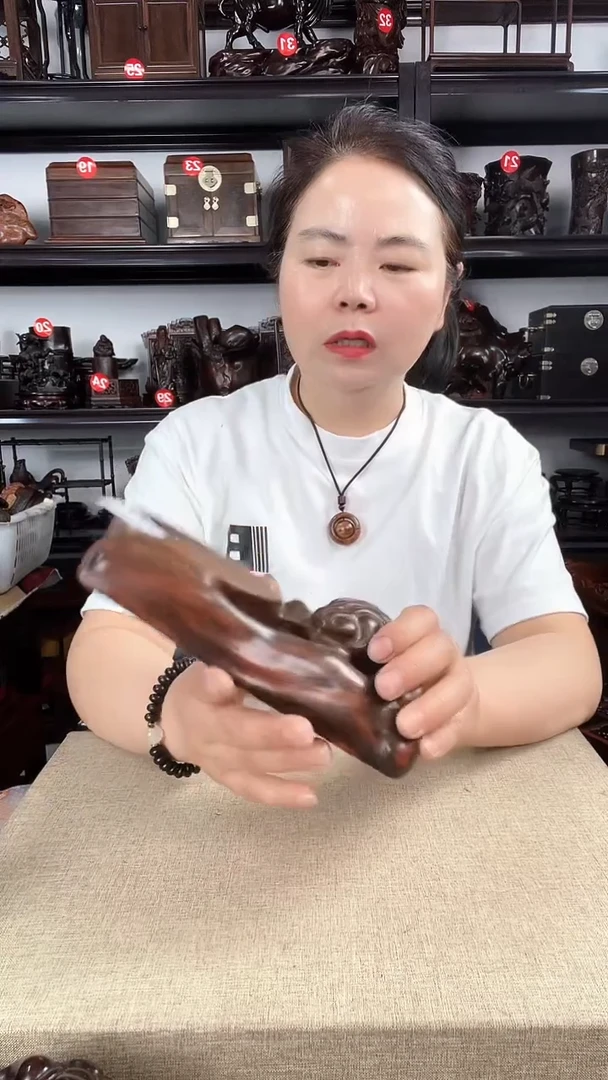 木65瑕疵老李红木工艺品