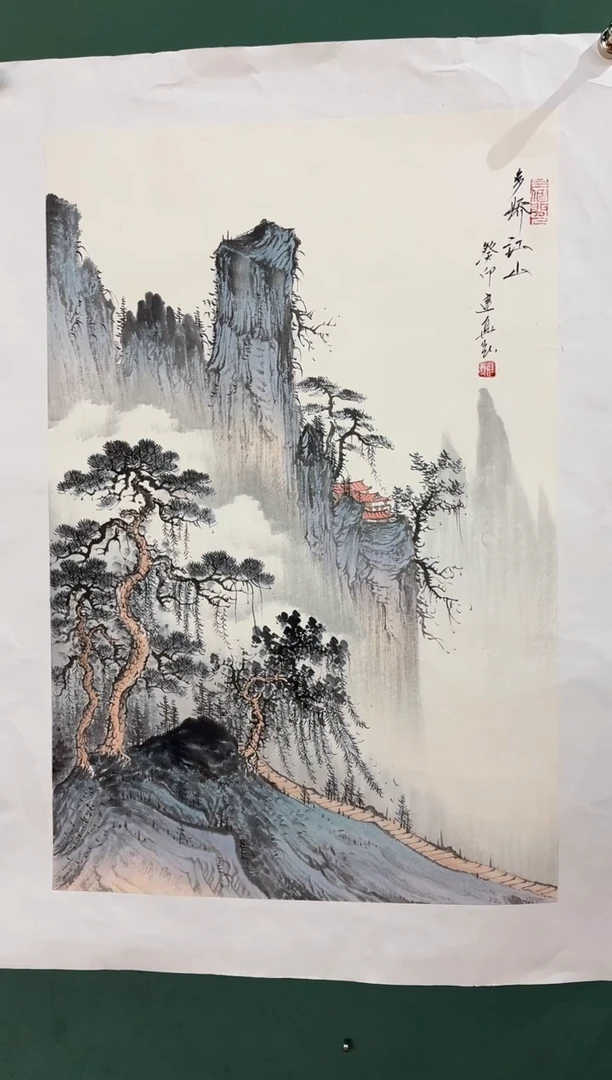 国画周建真老师绘画作品26-77
