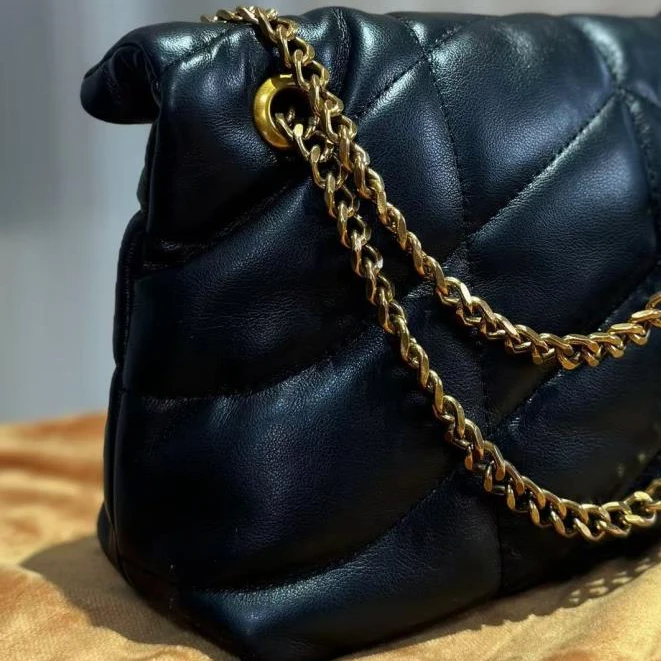 HIRMRIS手工真皮包550118 v纹云阳黑色 枕头