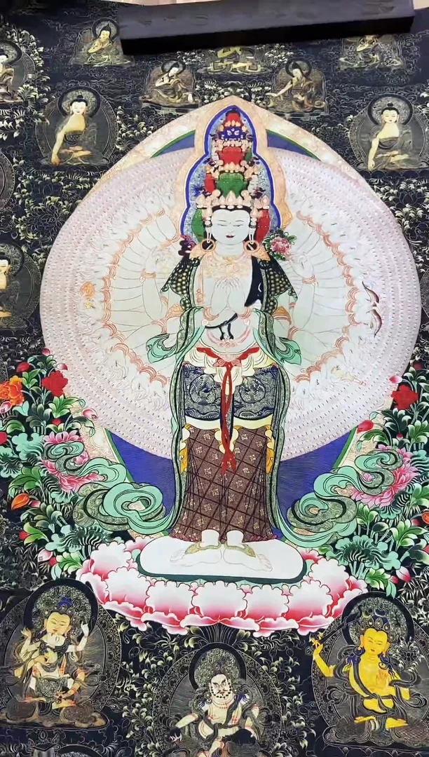 卷轴画精品挂饰 唐卡tk16009