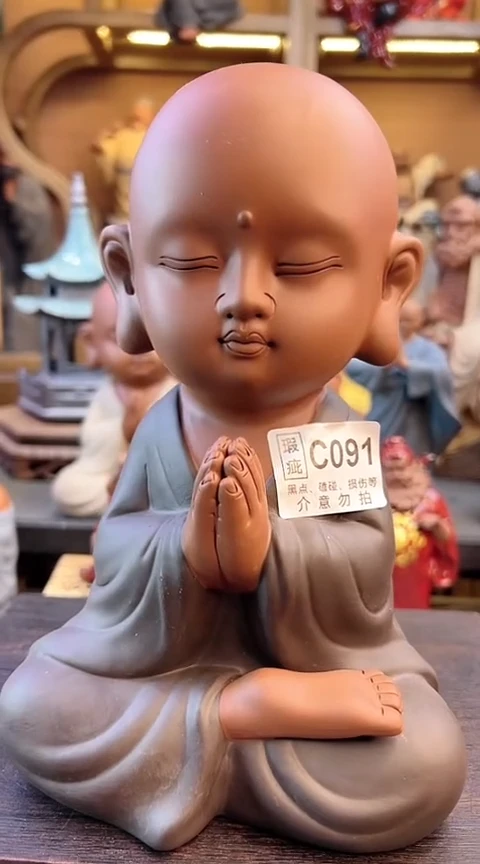 紫砂茶宠器闵茶宠摆件