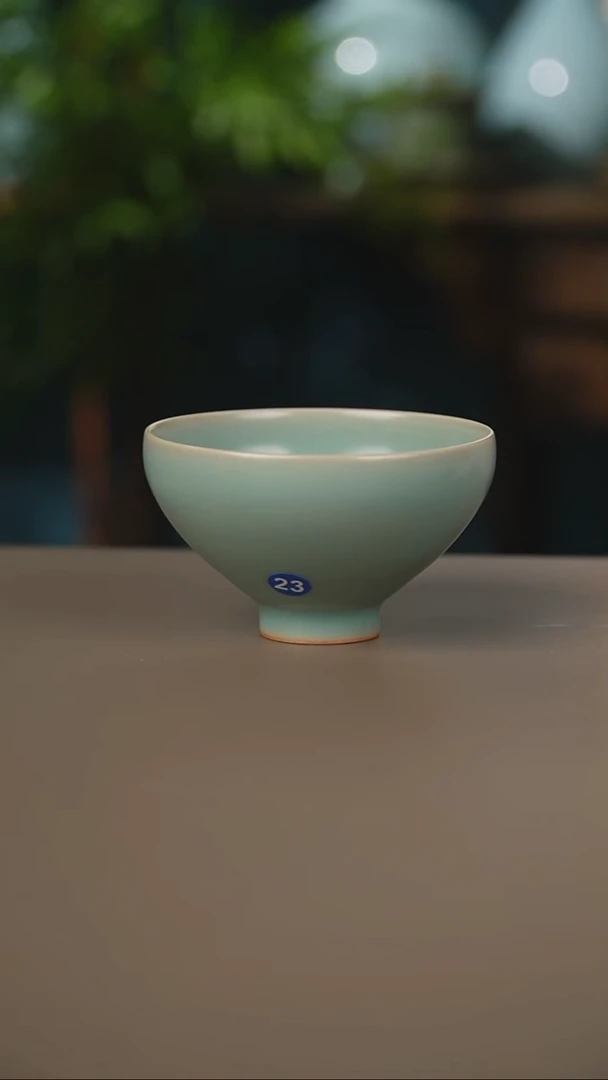 仿古鸡心杯微暇1