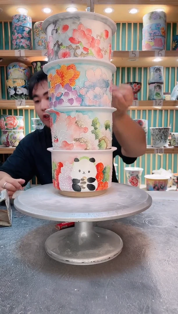 瓷片默认微瑕一物一拍1008-293-4个