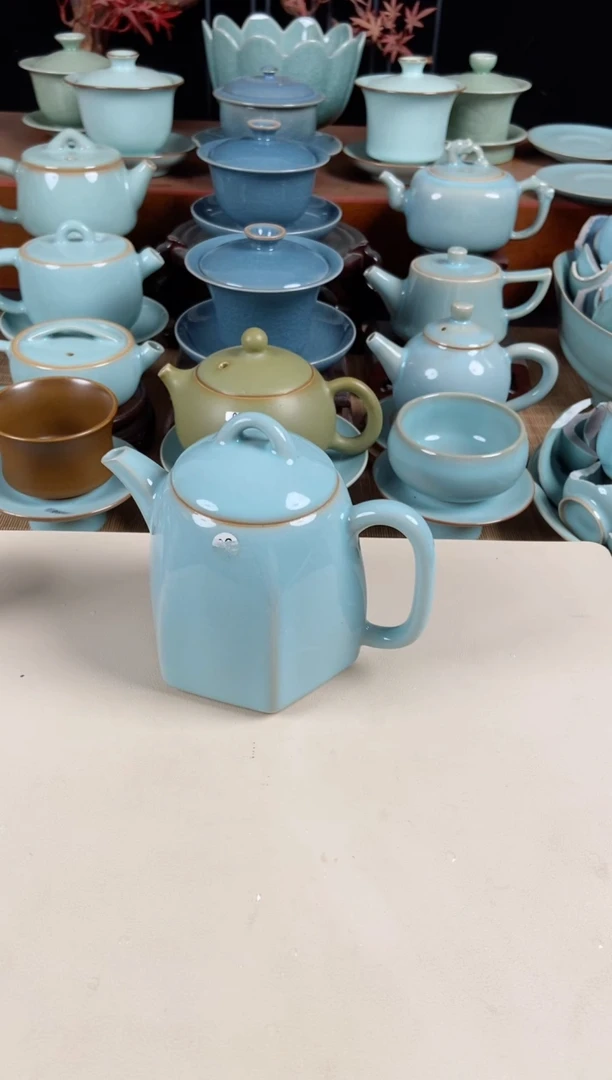 【闪购商品】其他微瑕秦权壶260cc支钉烧杨小匠底款