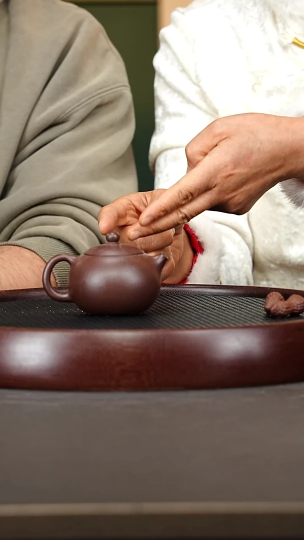 茶壶紫砂125张彩萍 西施 棠韵紫泥150cc