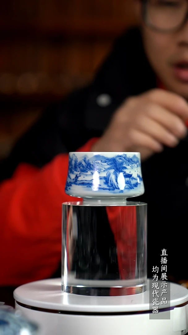 Y140诚意十足的直播间 茶具