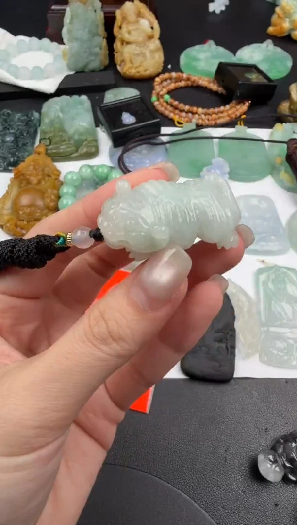 吊坠(不含链)未镶嵌翡翠翡翠饰品-196