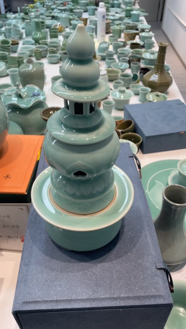 瓷特价福利 微瑕 慧仙青瓷