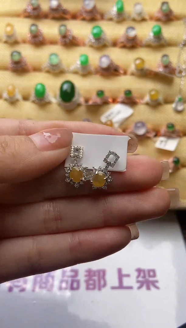 【闪购商品】翡翠戒指银S925镶嵌0000