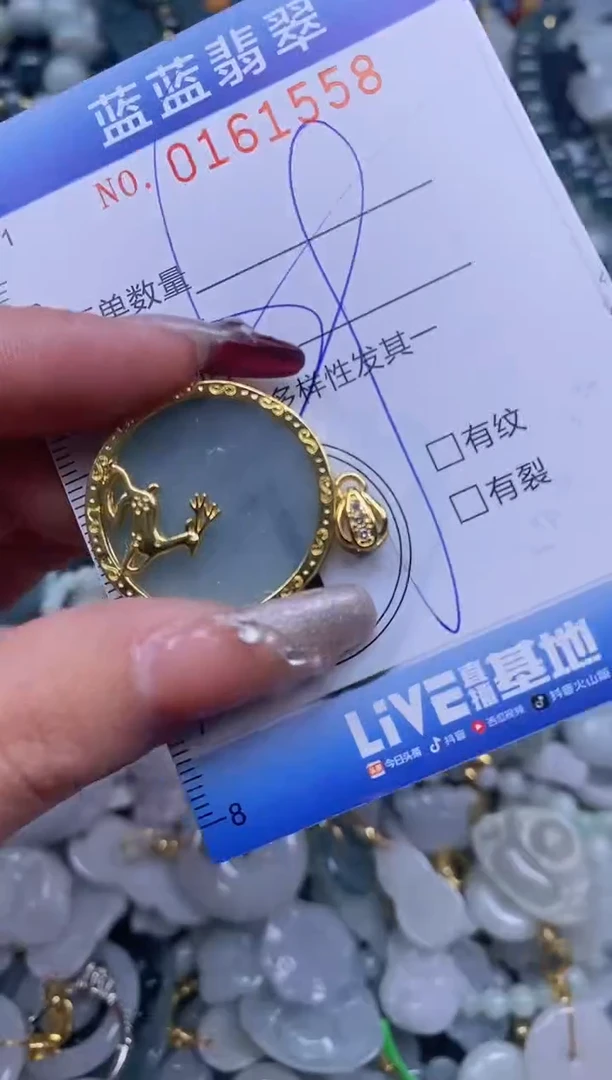 【闪购商品】翡翠颈饰未镶嵌闪购0161558多样性发其一