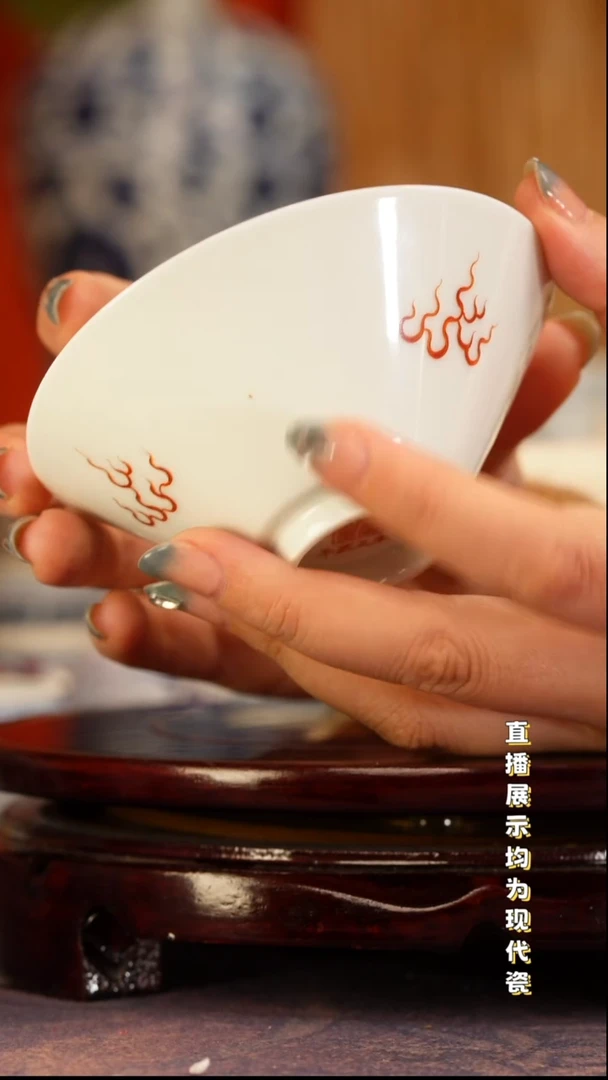 景德镇手工手绘陶瓷杯