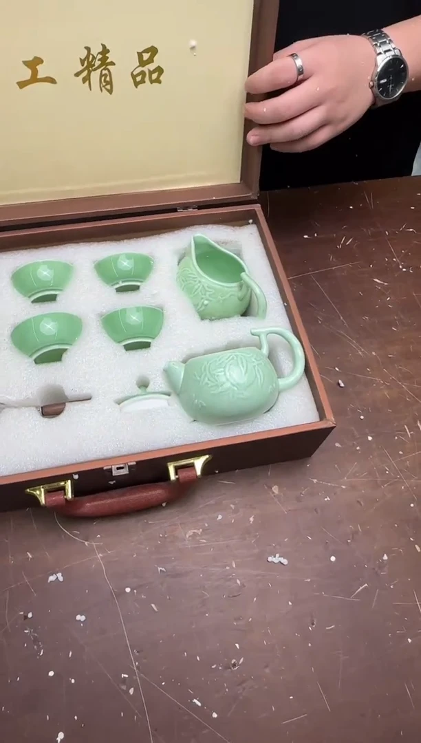 瓷片云间茶具清货商品链接
