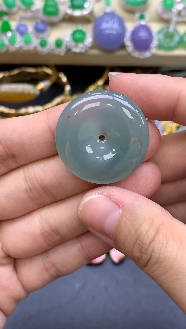 颈饰未镶嵌翡翠124-中国好珍宝