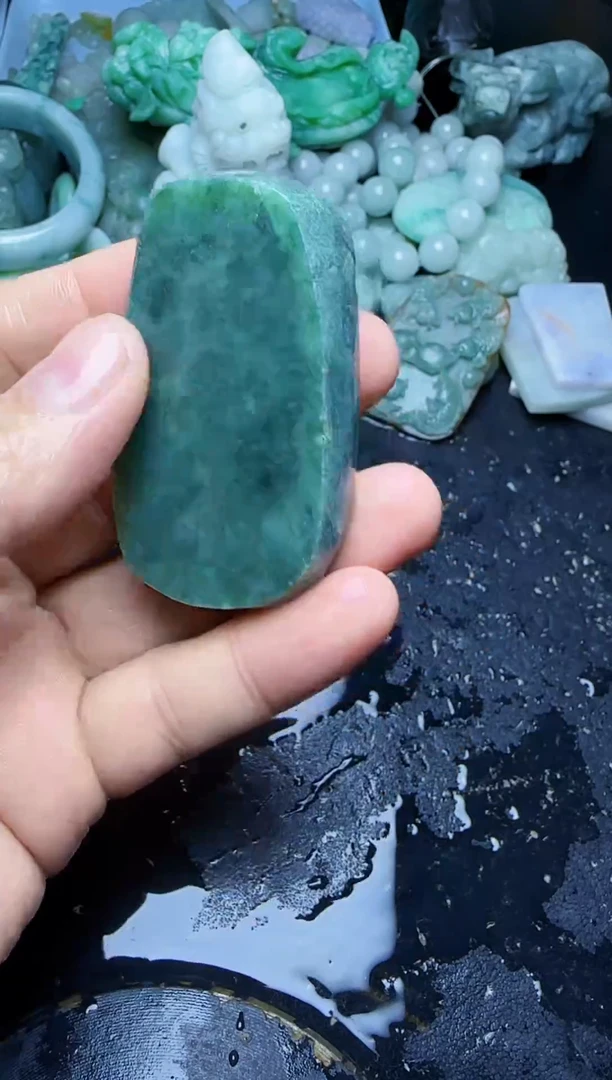 颈饰未镶嵌翡翠浅*韵068