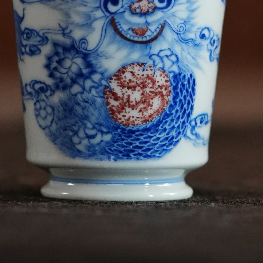 【早鸟价】余蕴珍藏-青花饕餮闻香杯-50ml
