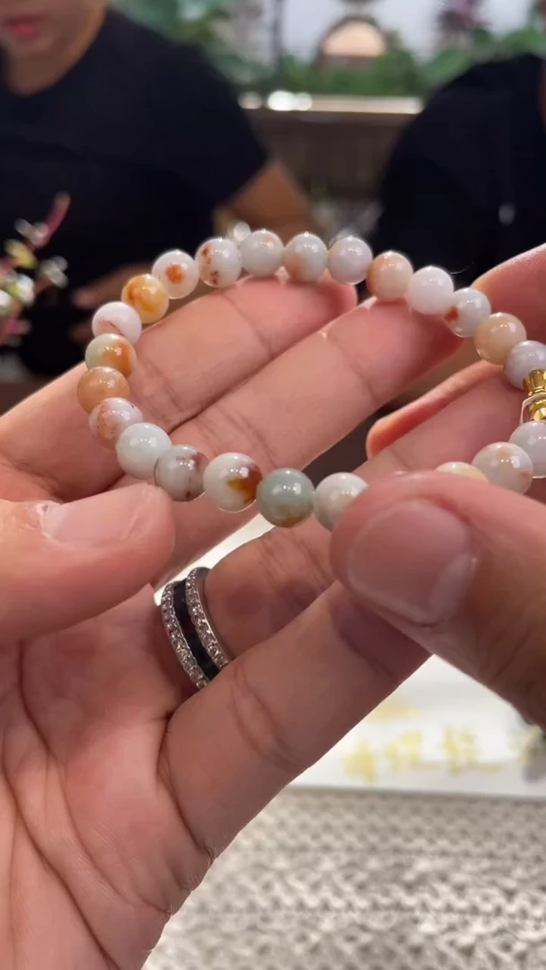 未镶嵌手串翡翠珠串