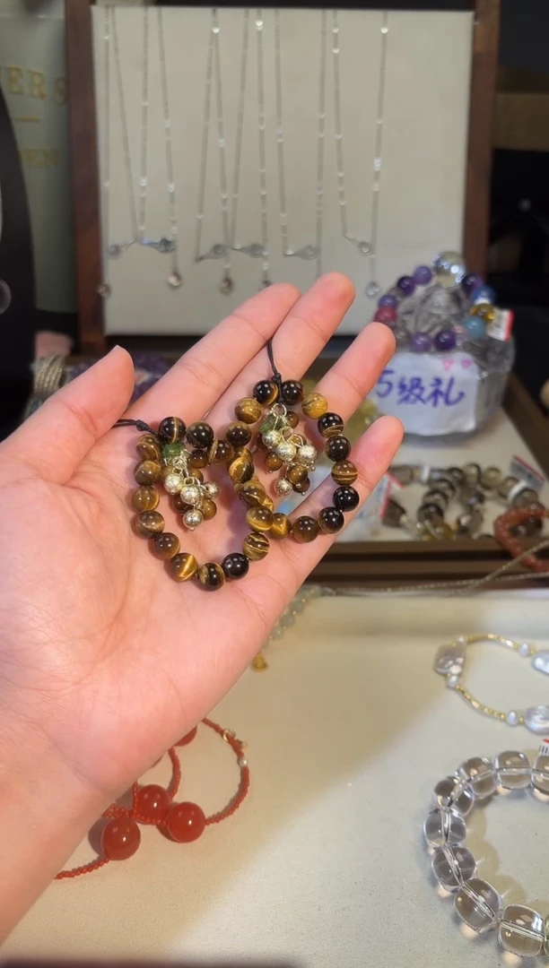 未镶嵌手绳石英质玉g609多样性发货一件