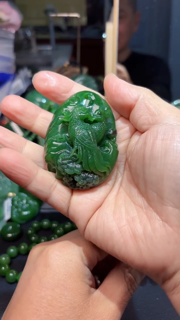 【闪购商品】和田玉（碧玉）把件未镶嵌1