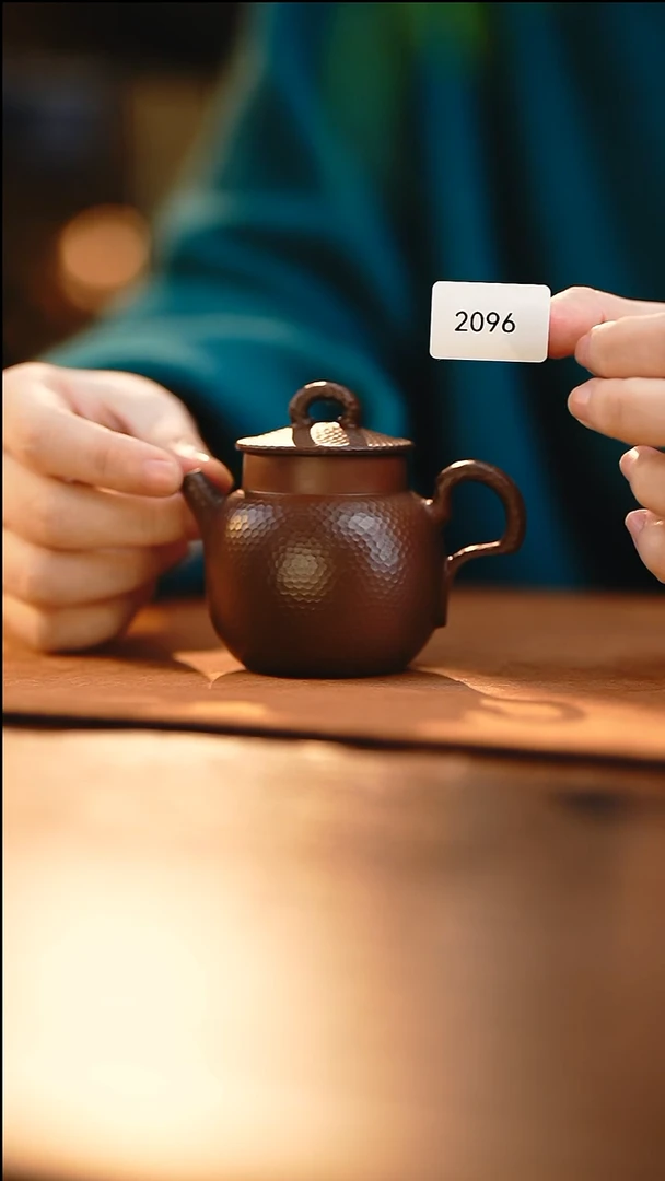 雲梦茶器紫陶茶壶2096