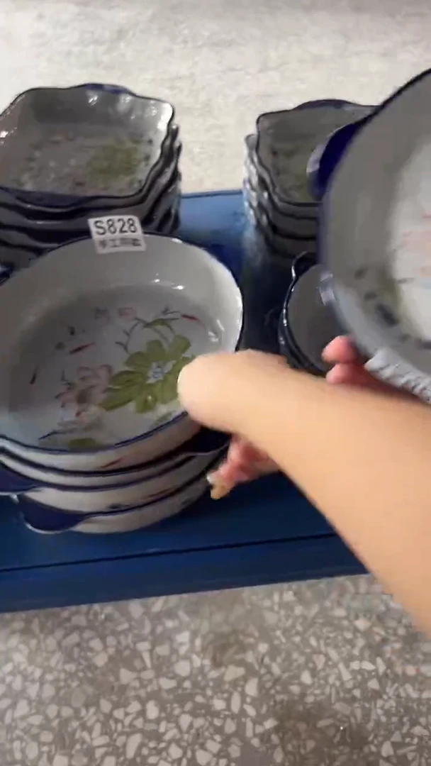 盘828老陶泥盘子一只