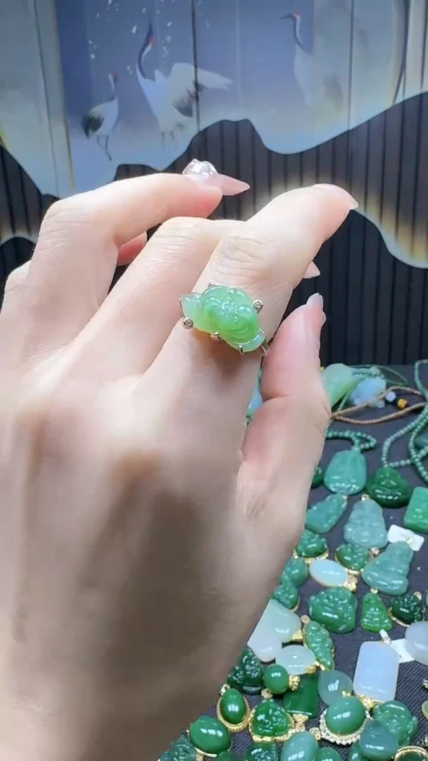 【闪购商品】和田玉挂件银S925镶嵌1