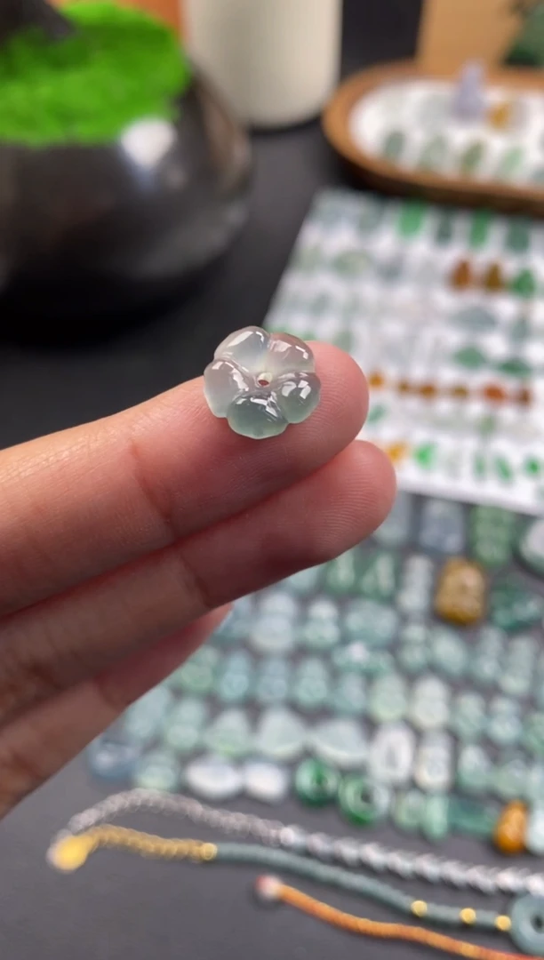 散珠翡翠冰种花花