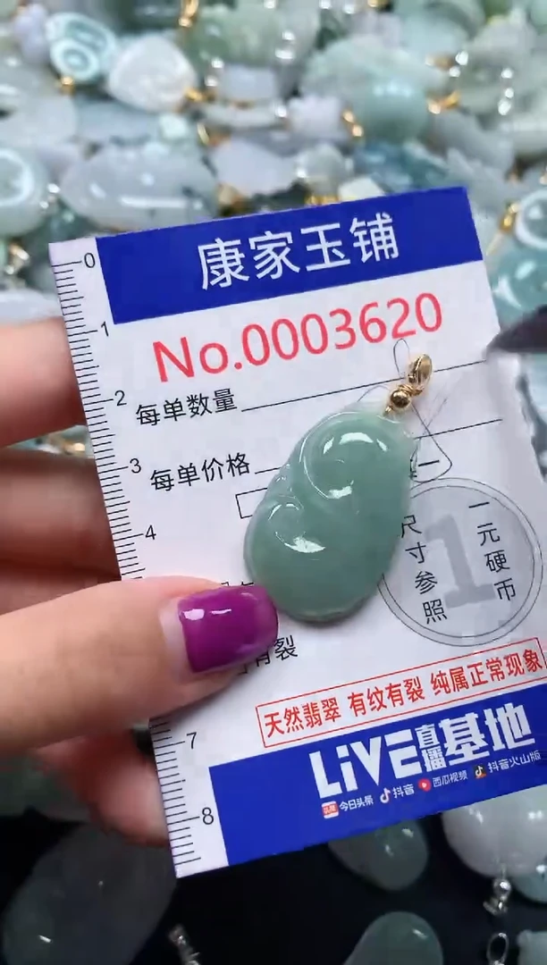 颈饰未镶嵌翡翠3620