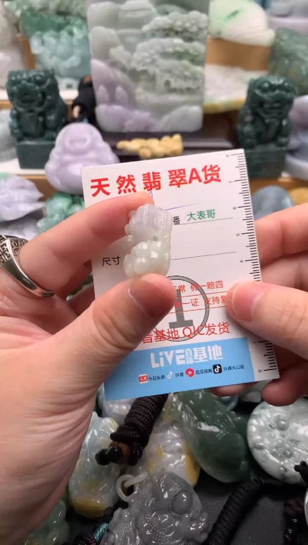 吊坠(不含链)未镶嵌翡翠1