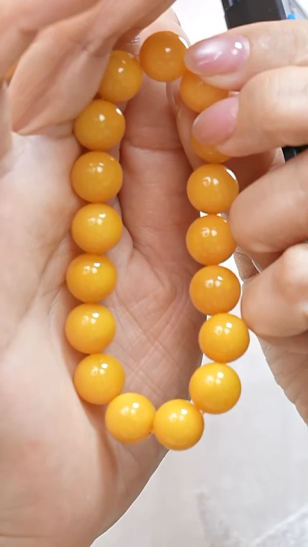 蜜蜡颈饰未镶嵌8690天然蜜蜡珠宝奇石全部保真