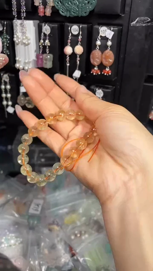 未镶嵌手串黄晶傅****儿 傅诗淇的小媳妇儿