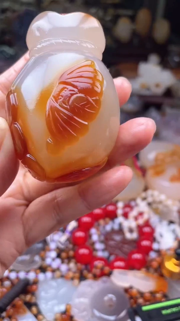 【闪购商品】玛瑙/玉髓颈饰未镶嵌AA